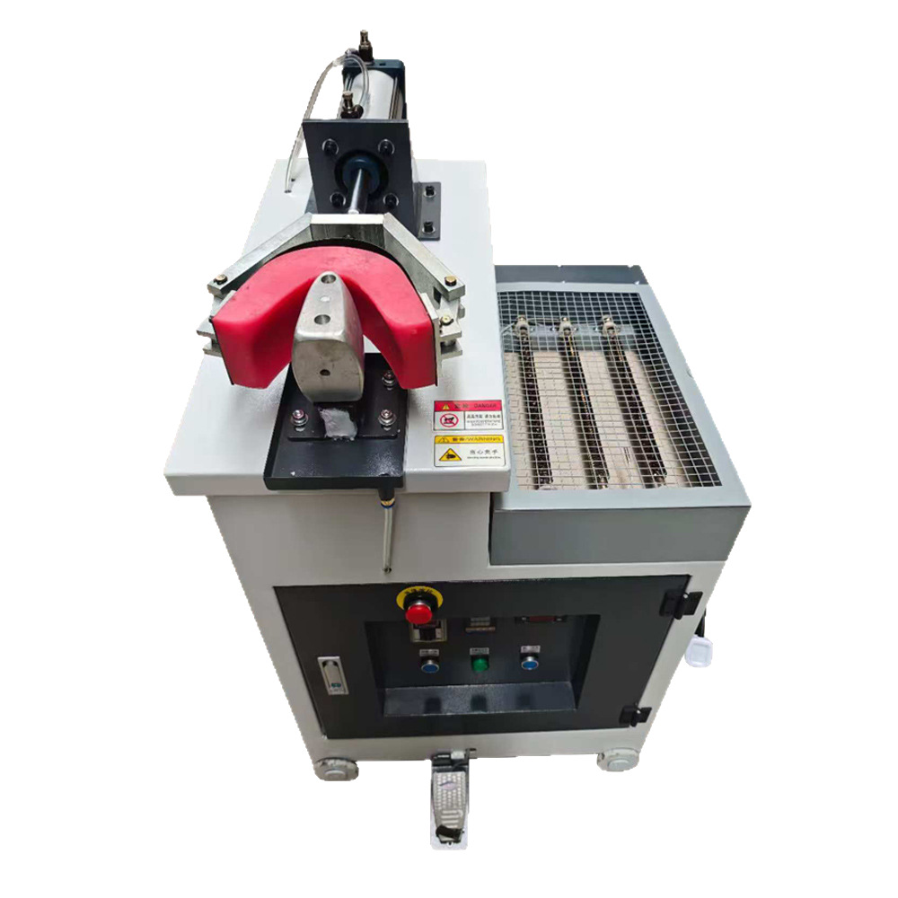 Heel Hot and Cold Shaping Machine Single Cold Single Hot Shoe Machine Equipment Hot Melt Glue Heating Shaping Machine Single Head Heel Shaping Machine