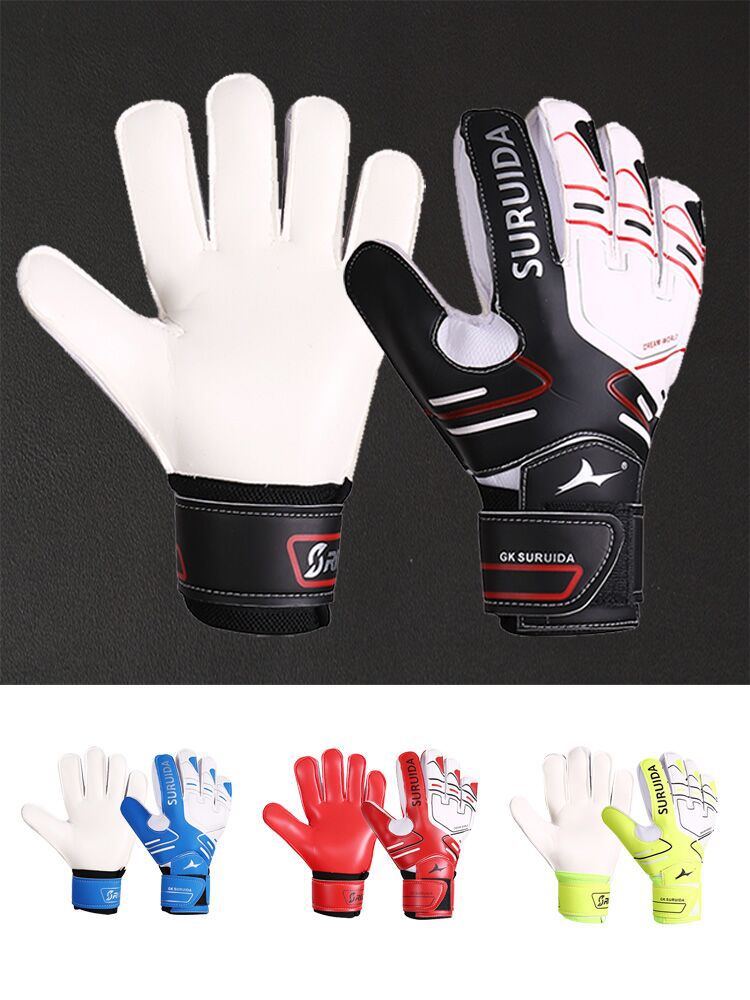 Professional Football Equipment Goalkeeper's Gloves Goalkeeper's Gloves with Finger Protection Non-slip Wear-resistant Training Adult Youth