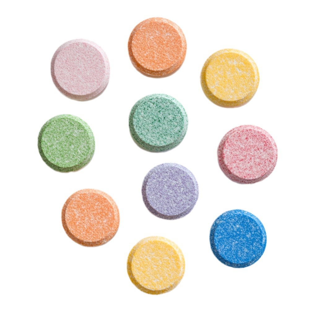 Amazon New Explosive Salt Color Tablet Bubble Water Effervescent Tablet Bath Dyeing Tablet Bath Salt Ball Bath Granules