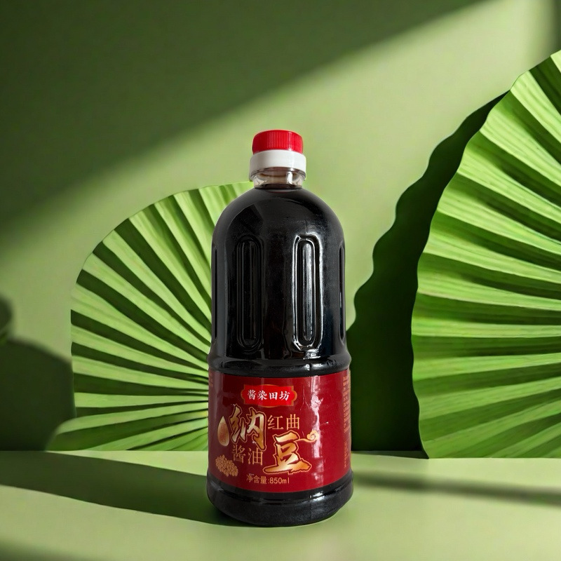 Selenium-Rich Natto Red Yeast Soy Sauce 850ml Cooking Wine Vinegar Household Cooking Condiment Review Company Gift