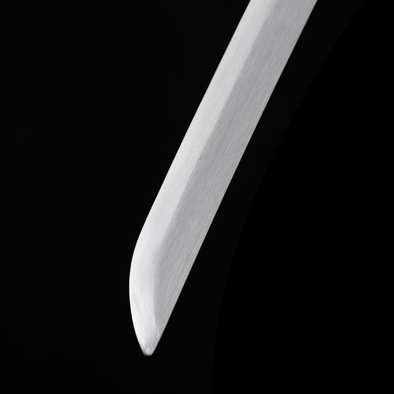 Longquan City Sword Japanese Cold Weapon High Manganese Steel Self-Defense Katana Hard Sword Hand-Forged Command Knife Unedged