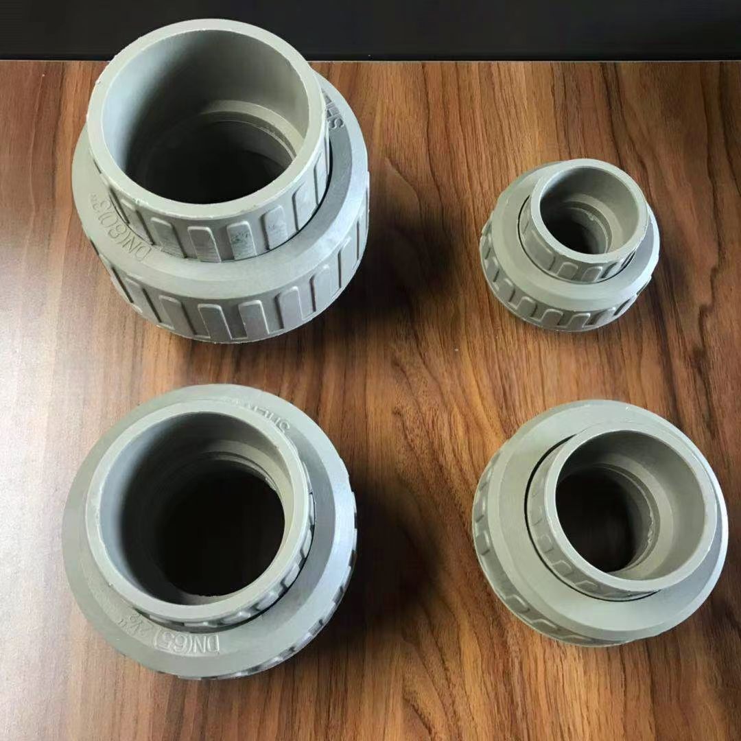 Pp Union Connector Dn15-Dn100 Polypropylene Hot Melt Socket Quick Adapter