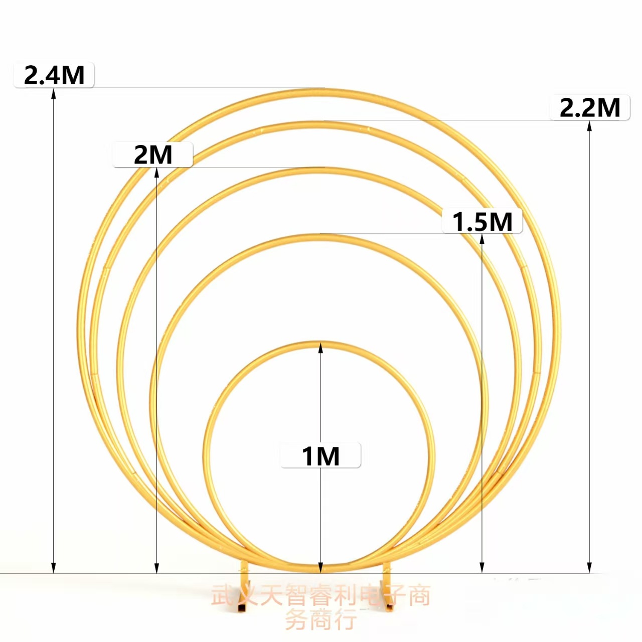 Wedding Decoration Props Cross-Border Iron Background Balloon Arch Shelf Flower Door Outdoor Lawn Wedding Scene Props