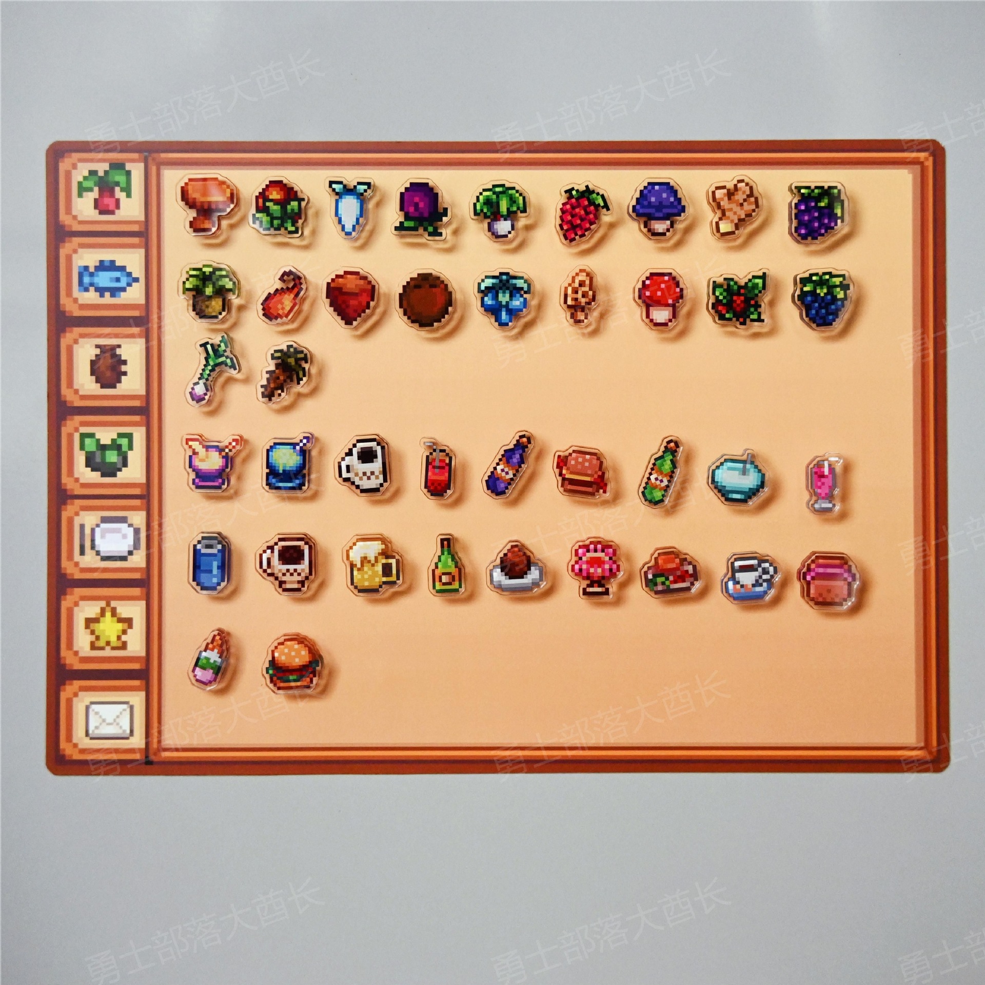 Stardew Valley Peripheral Refrigerator Magnets, Backpack Illustrations, Soft Magnets, Boxes, Support Creative Gifts Stardew Valley