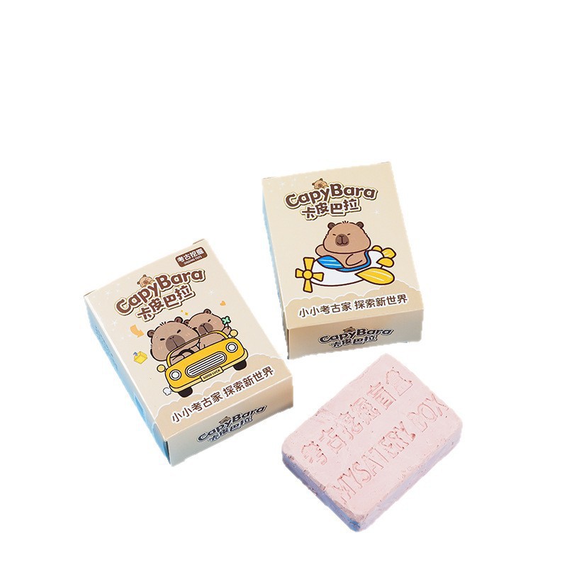 Archaeological Excavation Toys for Children, Gem Digging Blind Box, Dinosaur Egg Fossil, Plaster Treasure Hunting, Archaeological Gem Digging