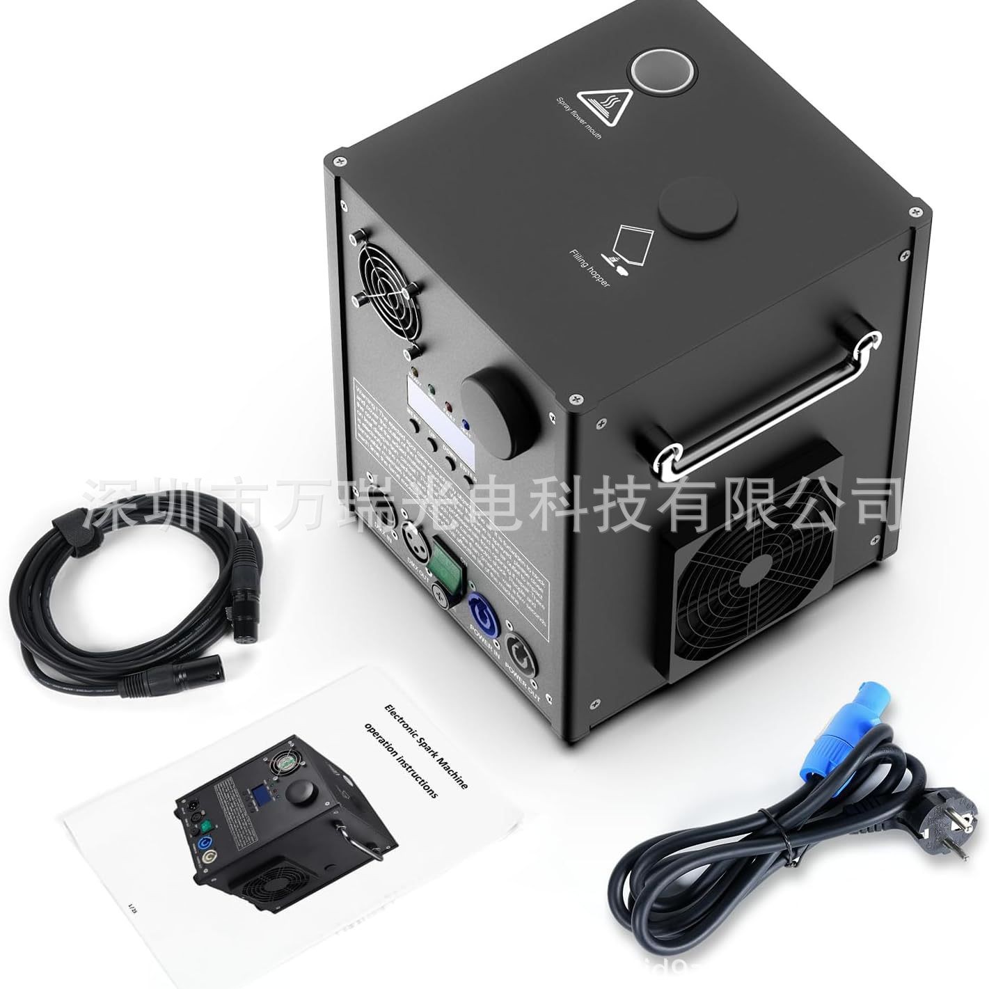 Stage Digital Spray Machine Single-Head Bar Dj Stage Atmosphere Performance Equipment Spray Flame Real Fire Machine