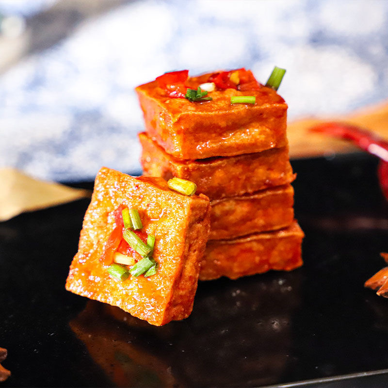 Jumeihe Changsha Stinky Tofu Black Stinky Tofu Authentic Fried Hunan Specialty Snack Tiger Skin Tofu