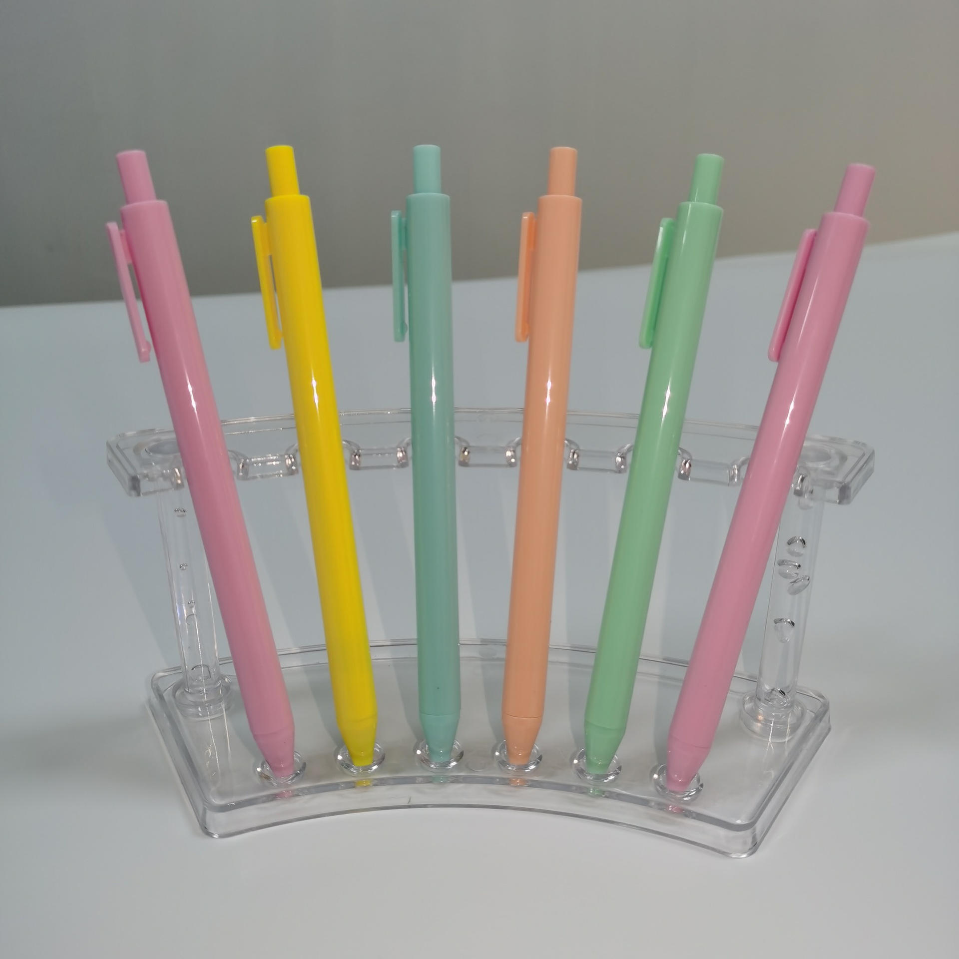 Оптовая продажа фабрики ручка с нажимным механизмом гелевая ручка средний крючок креативная ручка для тестов подписная ручка канцелярские принадлежности