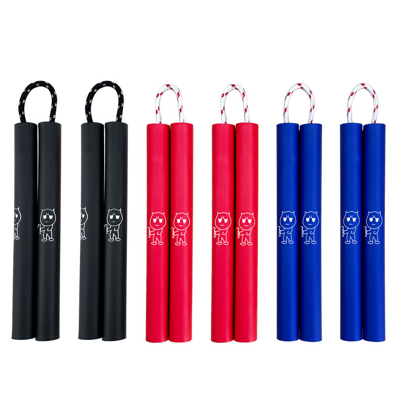 Xingwu Nunchaku Sponge Kidsren's Taekwondo Grading Safety Training Stick Beginner Nunchaku Portable Nunchaku