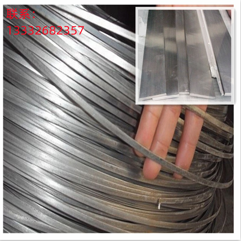 Плоская проволока из нержавеющей стали 304 квадратная проволока 201 эластичная плоская проволока для палаток специальной формы треугольная проволока средней жесткости с высокой эластичностью