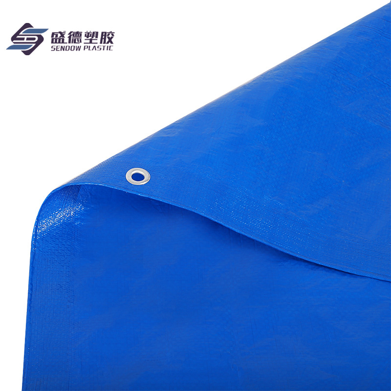 Foreign trade cross-border PE blue tarpaulin manufacturers waterproof tarpaulin sunshade tarpaulin tarpaulin tarpaulin wholesale