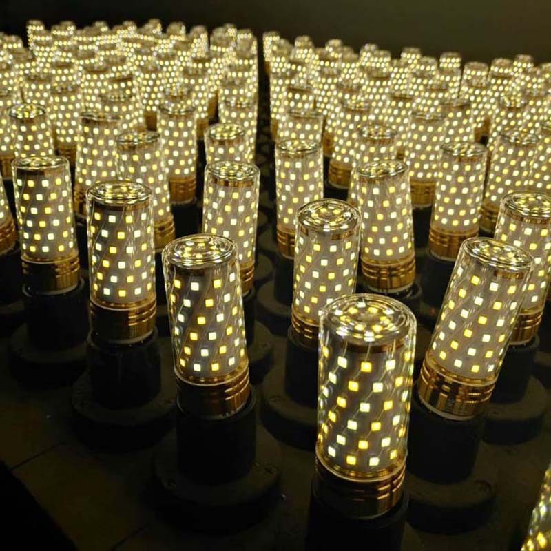 Led Light Bulb Screw Base E27 Light Source E14 Single Color Dual Color Pendant Light Head Strong Constant Current Three-Color Dimming Light Core Super Bright