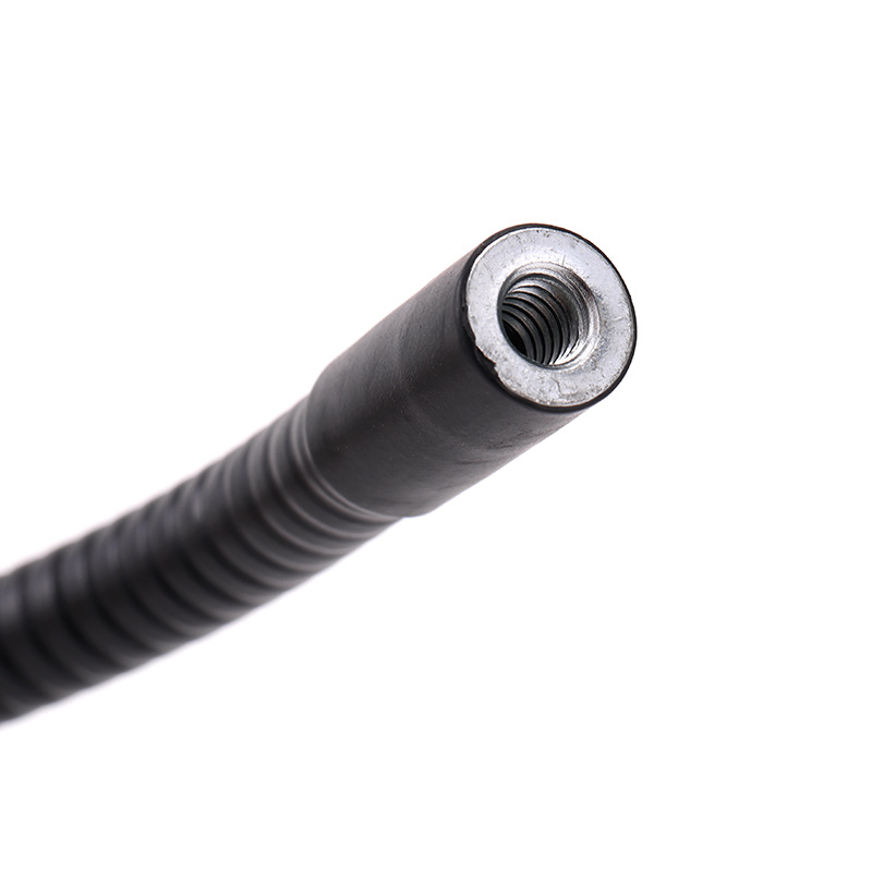 Yicai 10*280mm Desk Lamp Directional Hose Outer Package Heat Shrinkable Tube Two Ends Galvanized 1/4 Internal and External Teeth Aluminum