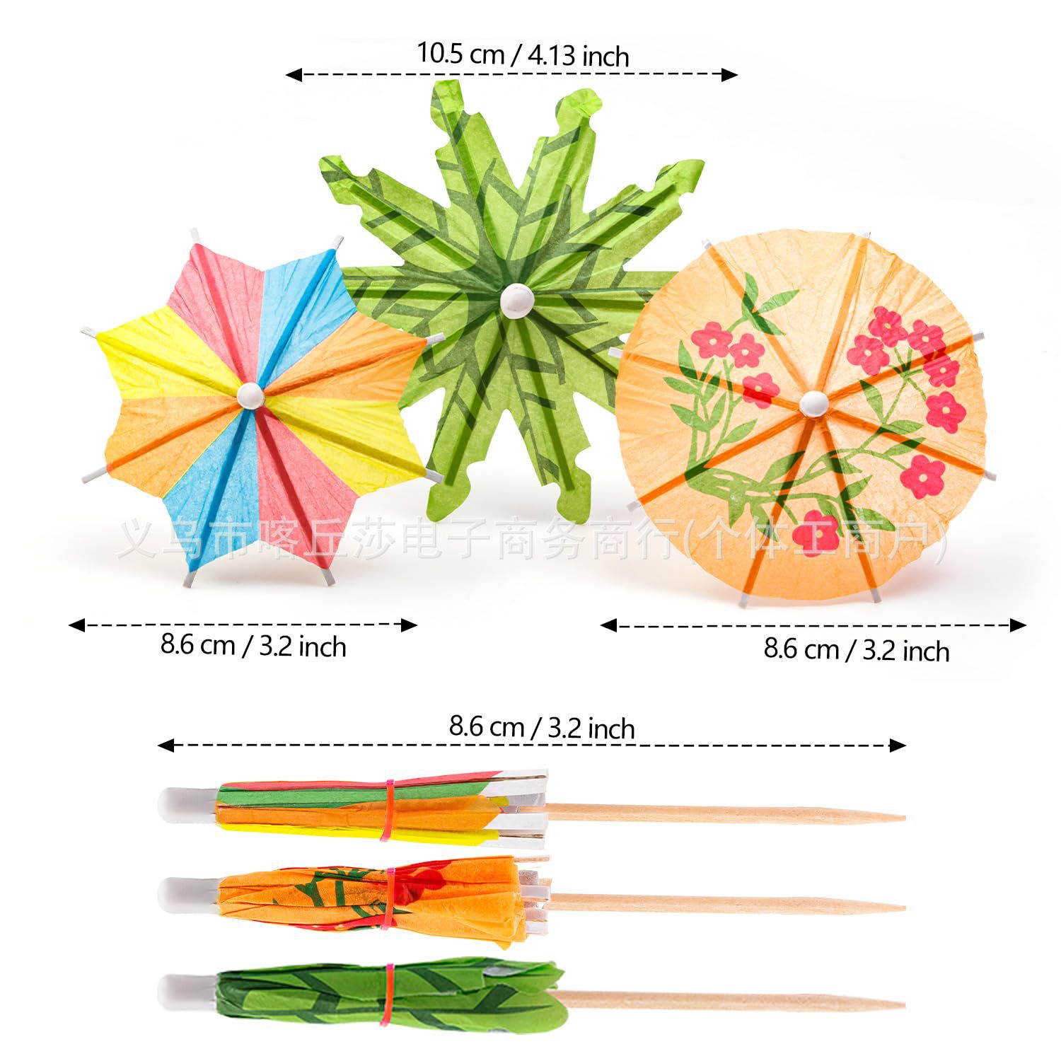 Amazon Craft Umbrella Picks Disposable Dessert Cocktail Decoration Picks Coconut Picks Honeycomb Flamingo Pineapple