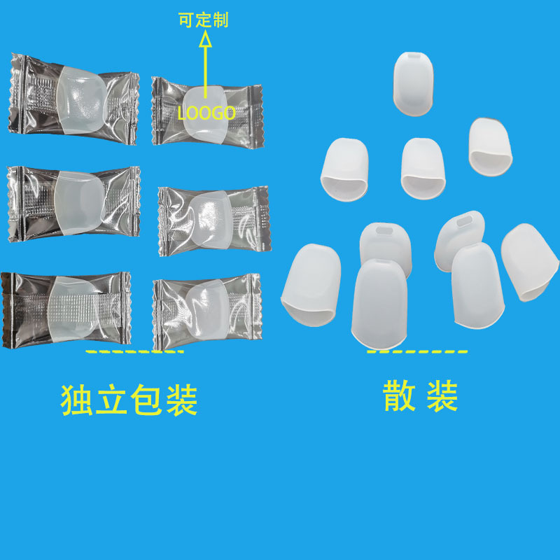 Root Canal file yellow silicone counting piece root canal file yellow silicone disc root canal file color silicone counting ring