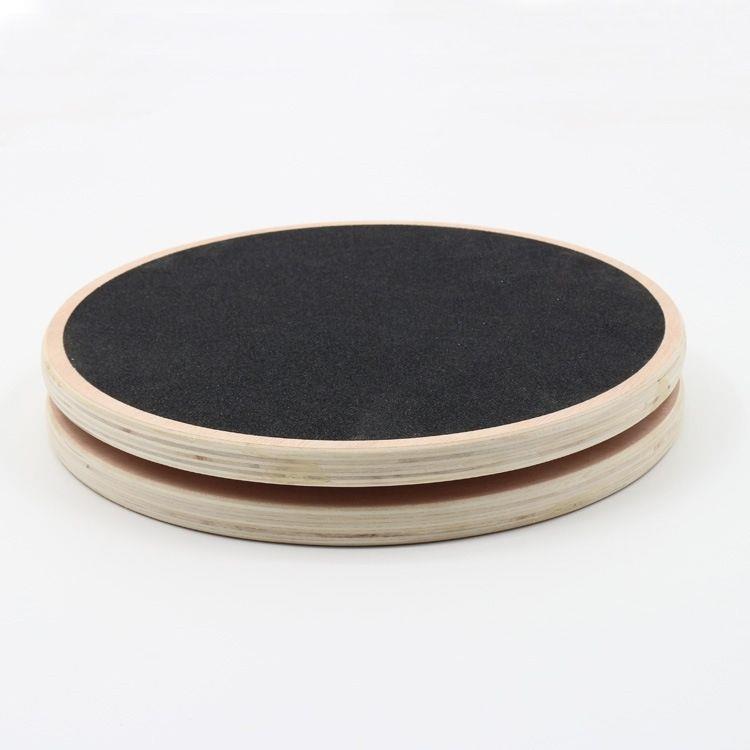 Household Waist Twisting Turntable Wooden Pilates Dance Weight Loss Silent Stable Non-Slip Pilates Rotating Disc New Other