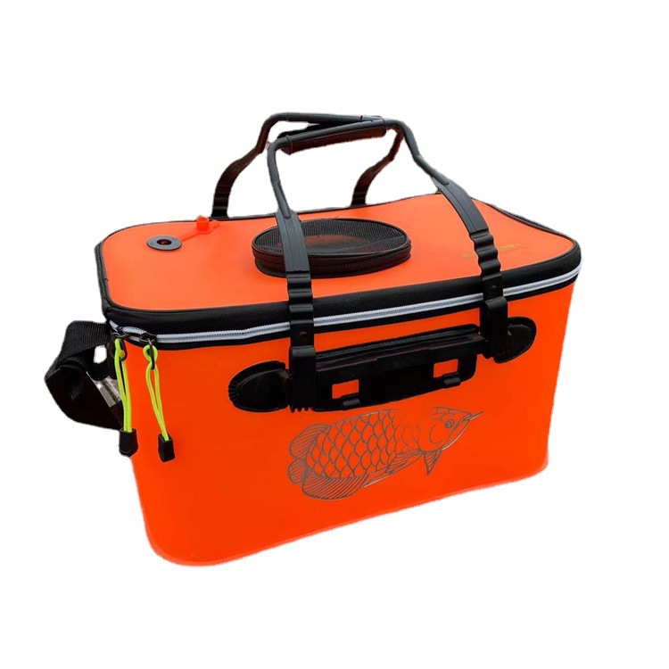 Fishing folding fish protection bucket live fish bucket eva bucket fishing box fish protection bag bucket wholesale fish supplies