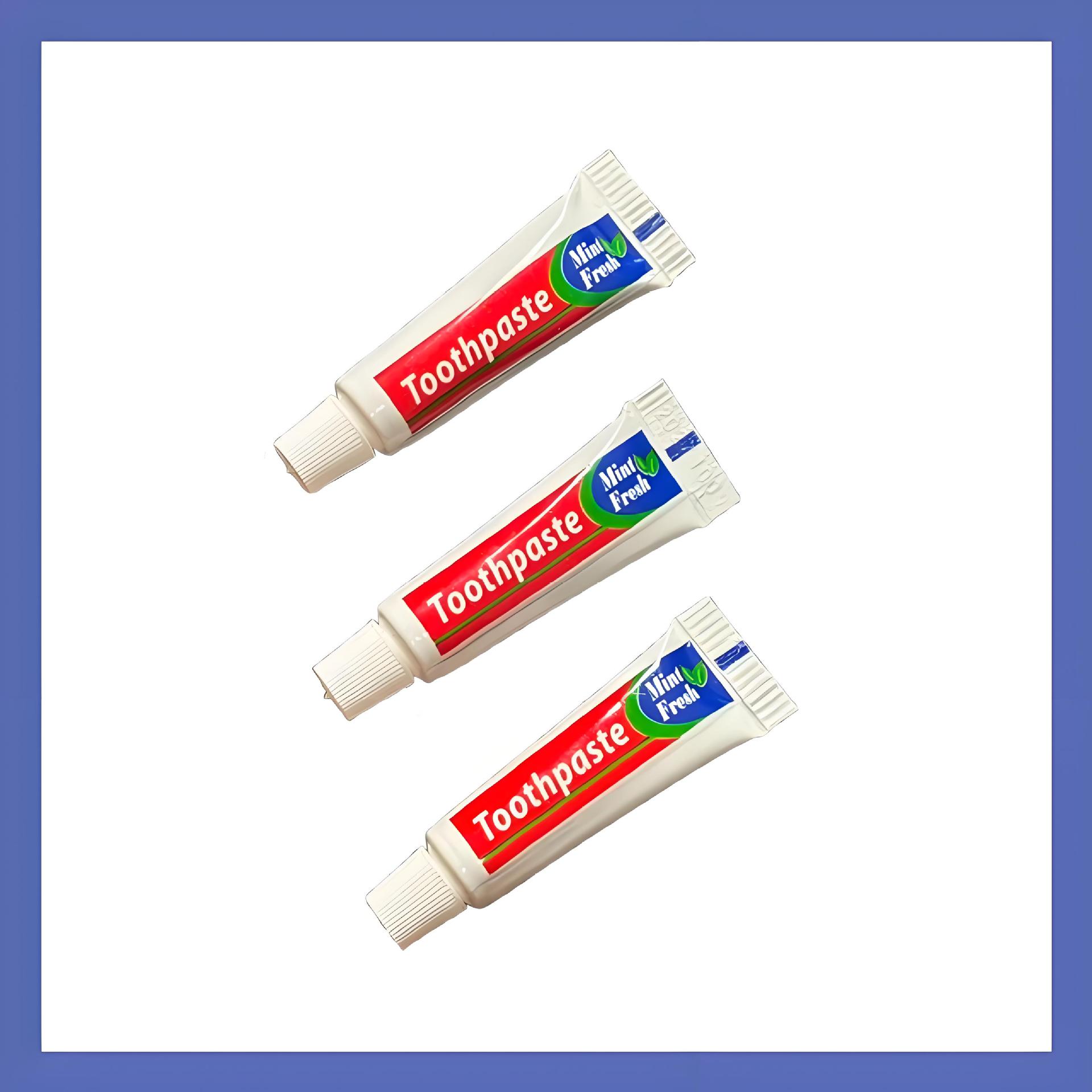 5g Экспортная зубная паста одноразовая туалетная принадлежность отель B&B английская версия путешествия маленькая зубная паста