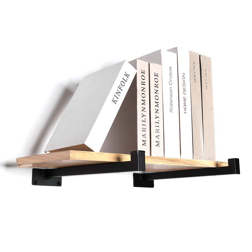 Wrought Iron Wall Triangle Bracket Bracket Bookshelf Wall Shelf Wall Hanging Partition Load-bearing Support Shelf Laminar Bracket