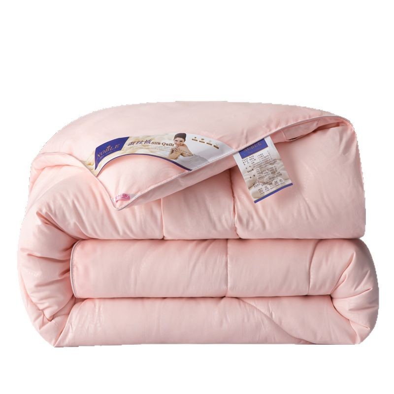 Brushed Embossed Silk Quilt, Thickened Winter Quilt, Spring and Autumn Quilt Core, Dormitory All-Season Quilt, Gift Summer Cooling Quilt, One-Piece Wholesale