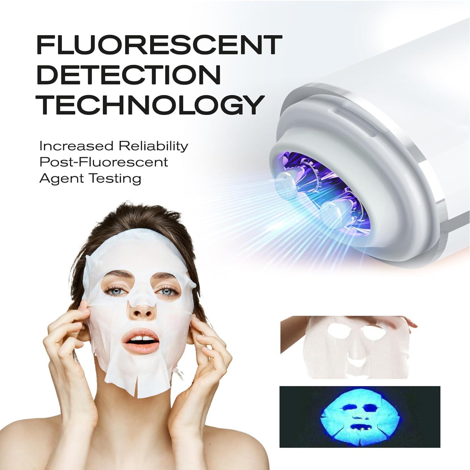 Cross-Border Skin Moisture Tester, Moisture and Oil Skin Tester, Highlighter, Temperature and Humidity Meter