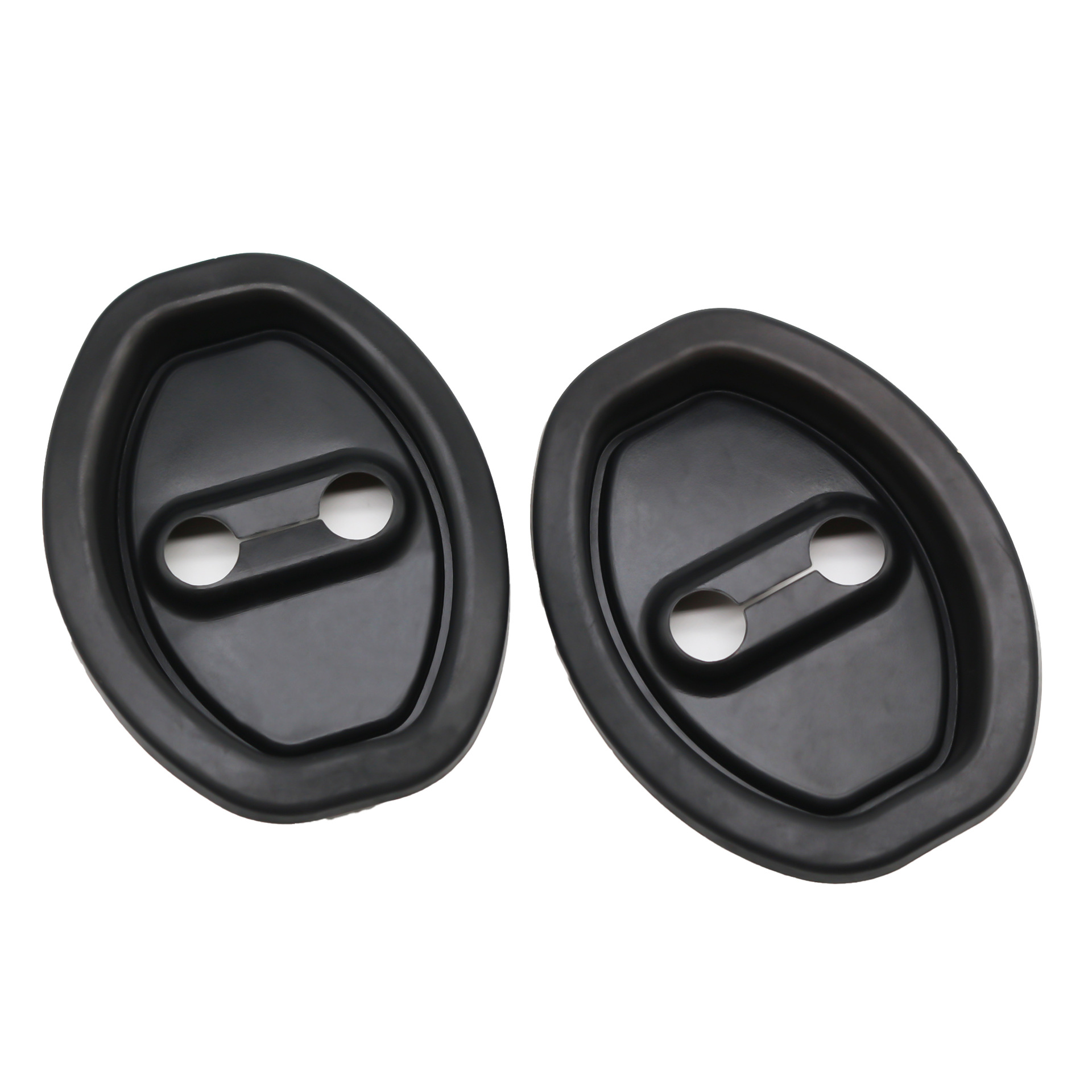 Car Door Lock Protection Pad, Door Shock-Absorbing Buffer Pad, Door Thickened Anti-Collision Sticker, Universal Door Lock Buckle Rubber Sleeve