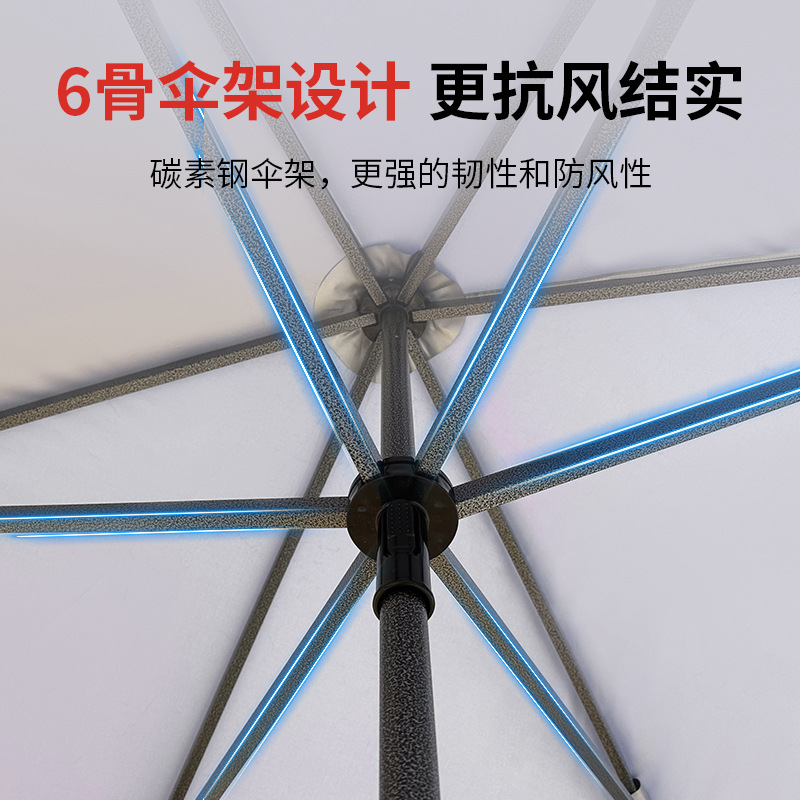 Outdoor Parasol for Stalls, Large Courtyard Umbrella, Thickened Commercial Umbrella, Large Square Umbrella, Canopy Umbrella