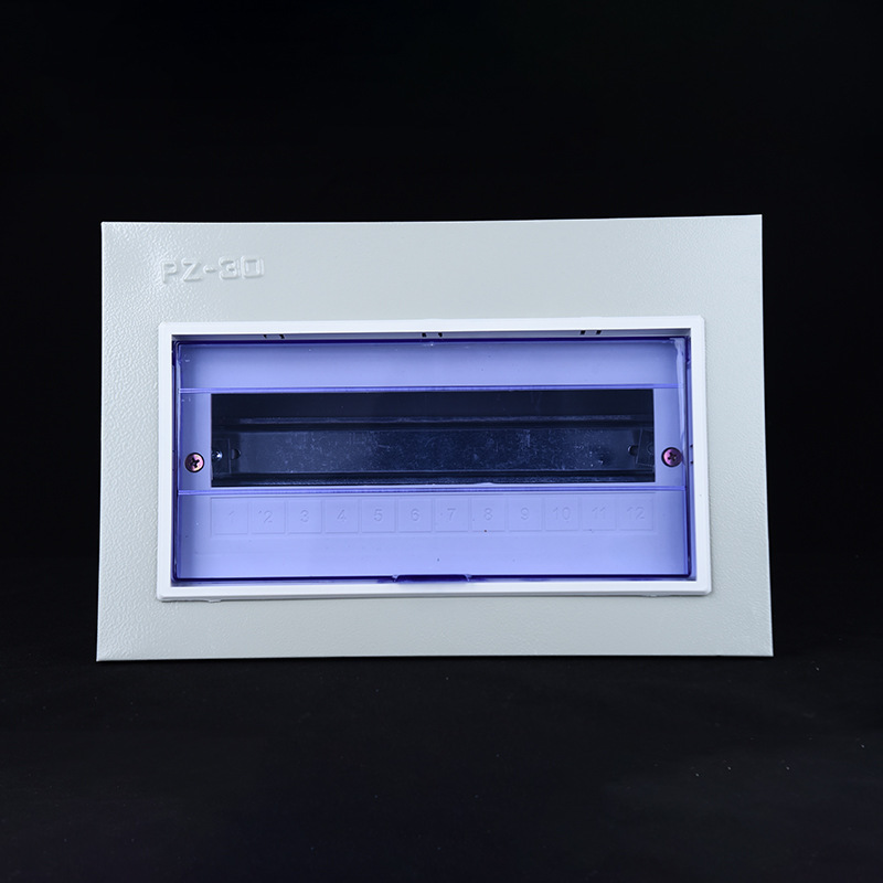 Switch Box Indoor Distribution Box Small Concealed Pz30 Household 12 Circuit Air Switch Box Distribution Cabinet