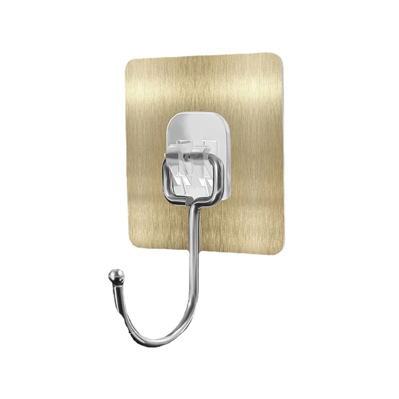 Hook strong adhesive sticker wall hanging load-bearing suction cup bathroom kitchen hook traceless nail door rear sticky hook
