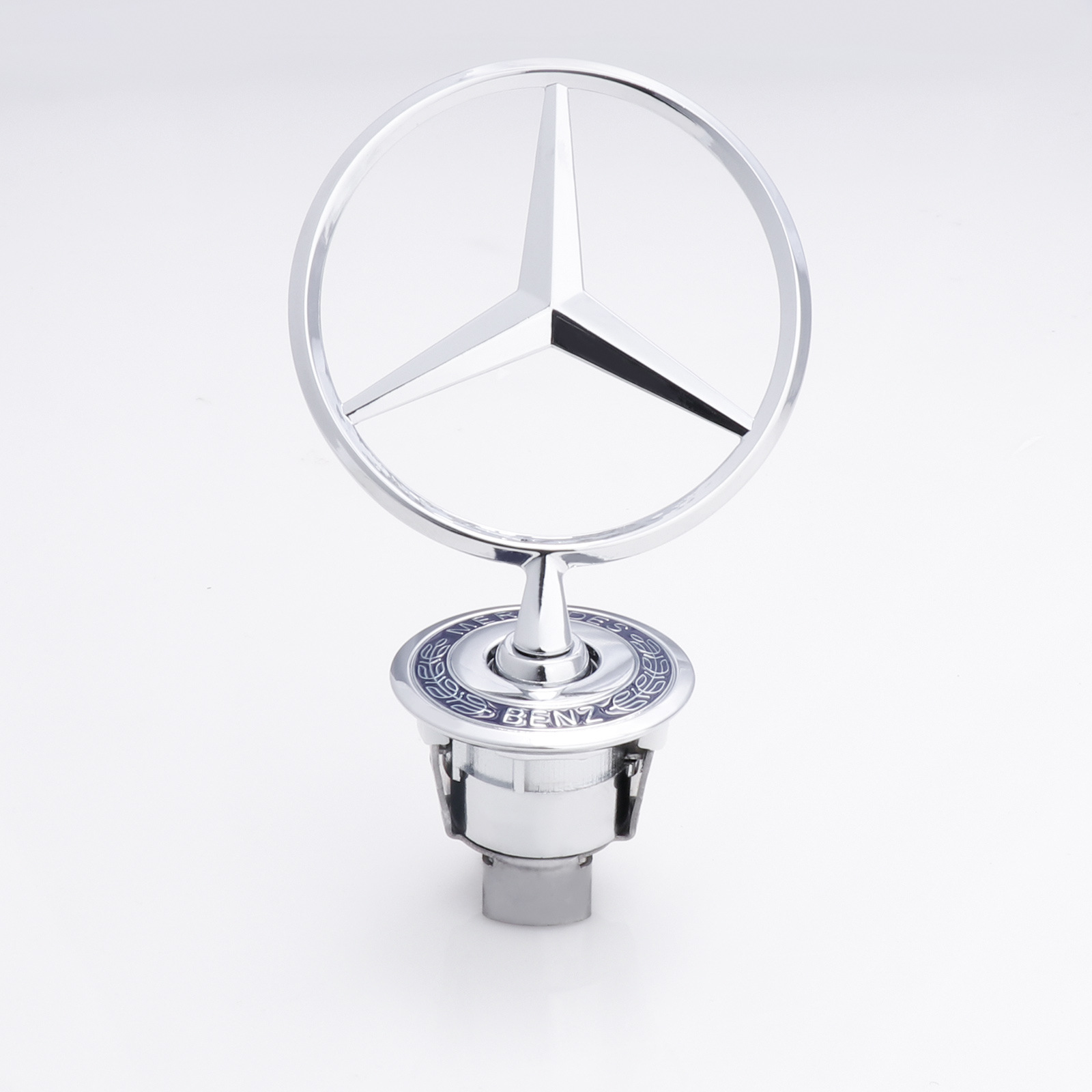 Suitable for Mercedes-benz Hood Vertical Mark W210w221 Car Front Cover Mark W212w204 Maybach Hood Car Logo Modification