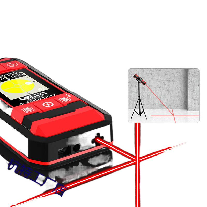 Delixi Multifunctional Wall Detector for Measuring Rebar, Electrical Wires, Concrete, Load-Bearing Walls, Hidden Wires, and Metal