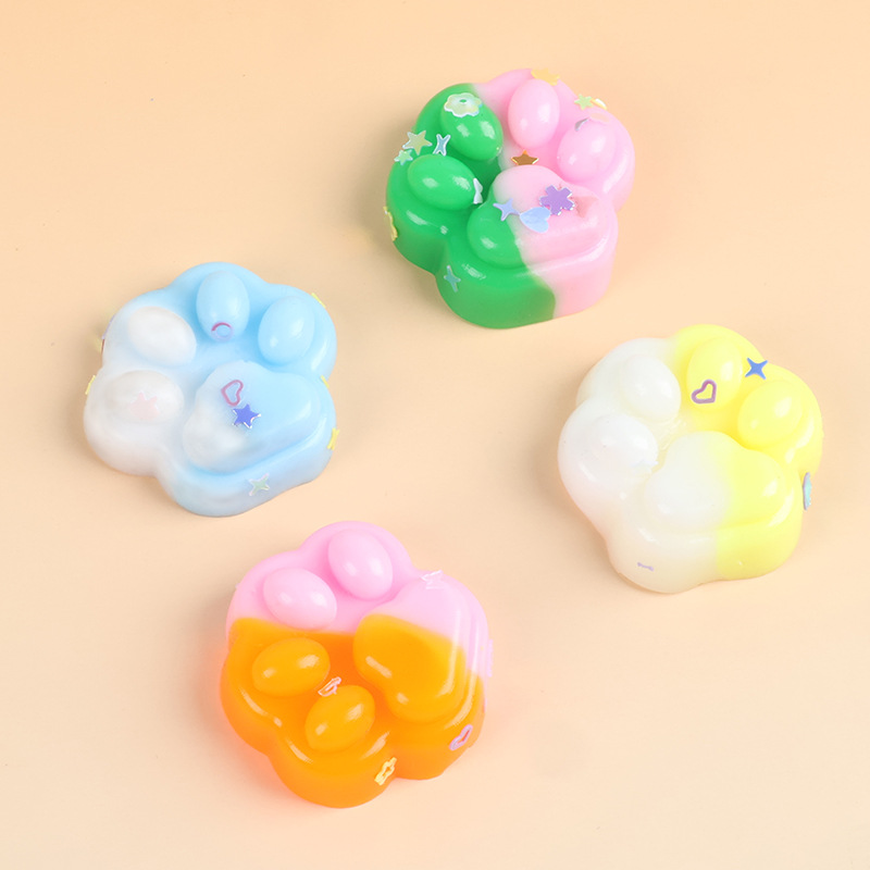 New Wholesale Kitten Paws, Colorful Cat Scratching, Pinching and Venting, Decompression Toys, Small Gifts, Street Stalls, New and Unique Toys