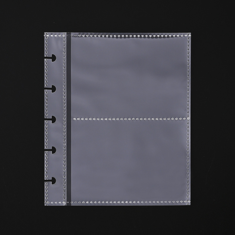 Loose-leaf Ultra-transparent Photo Bag Polaroid Star Photo Star Card 4inch 5inch 6inch Mushroom Hole Photo Album Inner Page