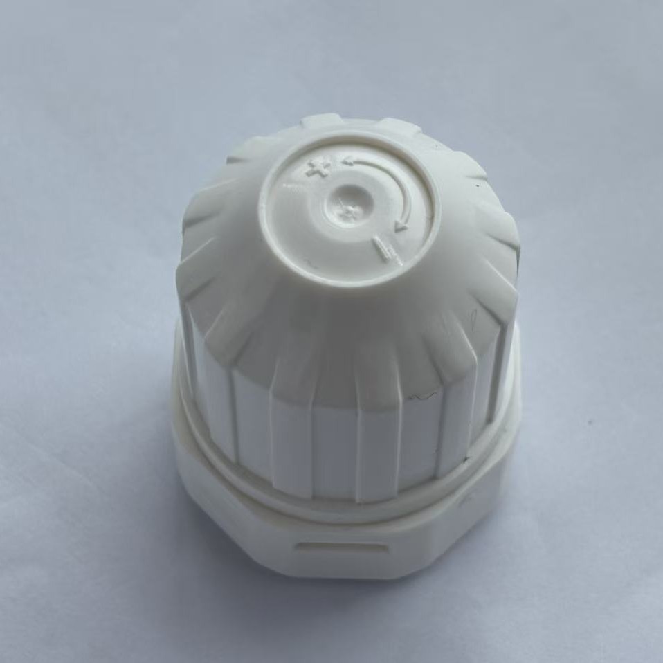 Water Distributor Adjustment Cap M30X1.5 Thermostatic Water Distributor Adjustment Cap Trv White Plastic Decorative Cover in Stock