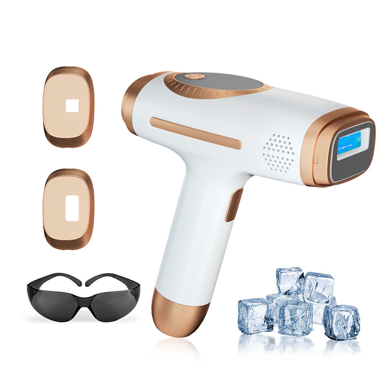 Cross-border Freezing Point Hair Removal Apparatus Household Men's and Women's Whole Body Photonic Skin Rejuvenation Hair Shaving Machine Portable Gun Pulse Hair Removal Apparatus