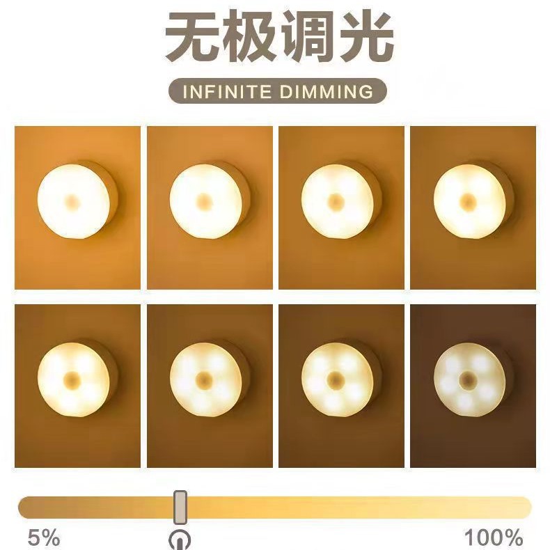 Kindergarten Cd Action Night Light Dormitory Pat Light Sign-In Light Long Ultra-Thin Sensor Light Human Body Sensor Light