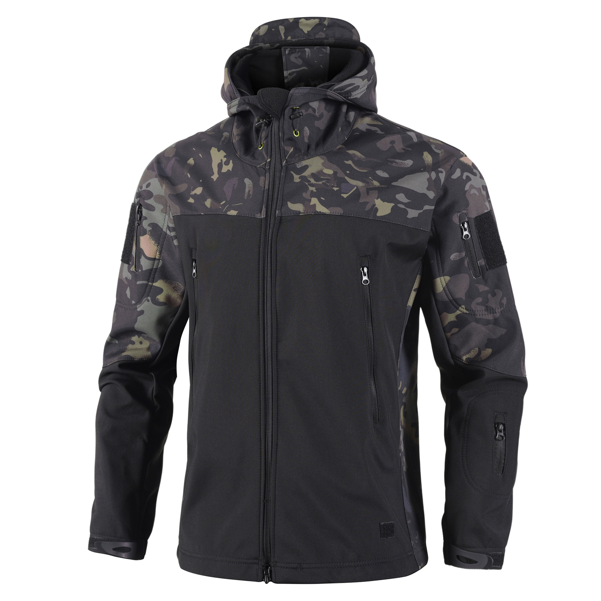 Куртка Stitching Soft Shell Tactical Jacket Shark Skin, ветронепроницаемая, водонепроницаемая, теплая, для активного отдыха и альпинизма
