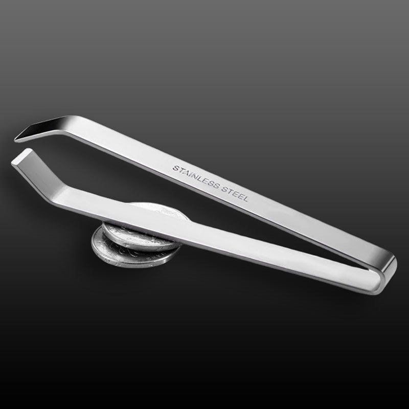 Stainless steel hair plucker fish bone plucker kitchen pig hair clip thickened chicken duck goose hair clip plucking tweezers garlic stripper