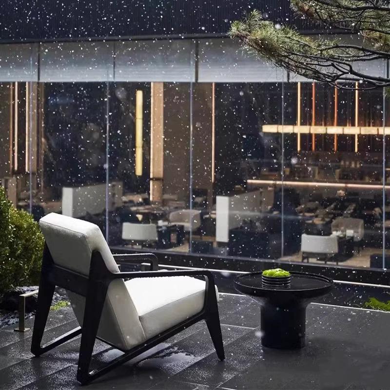 Outdoor Sofa Aluminum Alloy Outdoor Open-air Chinese Garden Courtyard Villa Hotel Sales Department Waterproof Sunscreen Furniture