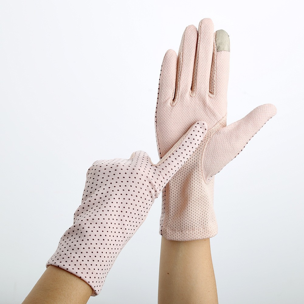 7039 Spring, Summer and Autumn Outdoor Wholesale Anti-Uv Touch Screen Thin Cycling and Driving Sun Protection Women's Gloves