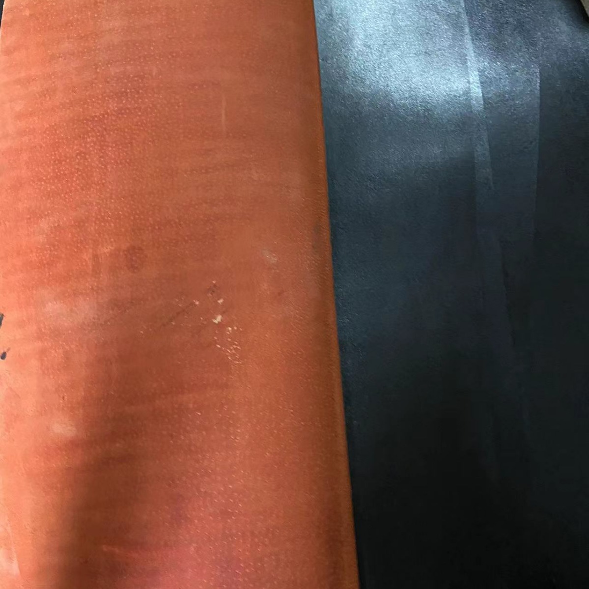 Whole Piece Leather Cutting Pigskin Cowhide Leather Belt Leather Street Stall First Layer Leather Cutting Belt