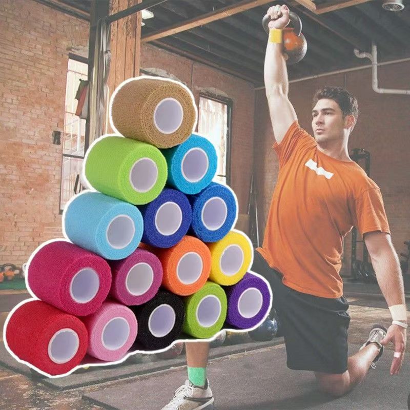 Невязаный самоклеящийся спортивный бандаж для наружного использования, эластичный бандаж, защита пальцев, бандаж для лап питомцев