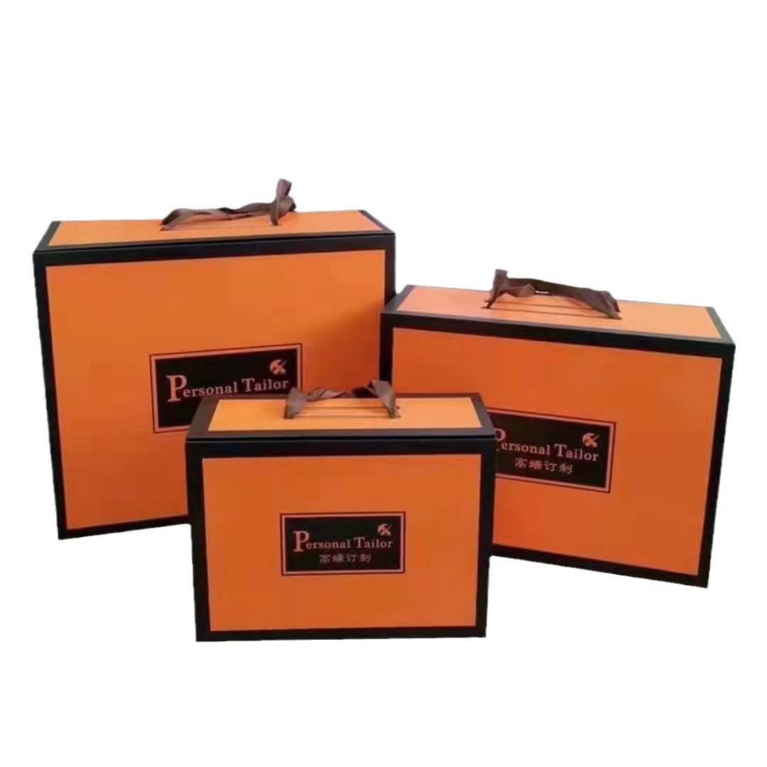 Authentic European and American Designer Brand Scarf Boxes, Clothing Gift Boxes, Bag Boxes, Gift Shopping Bags, Complete Set in Stock