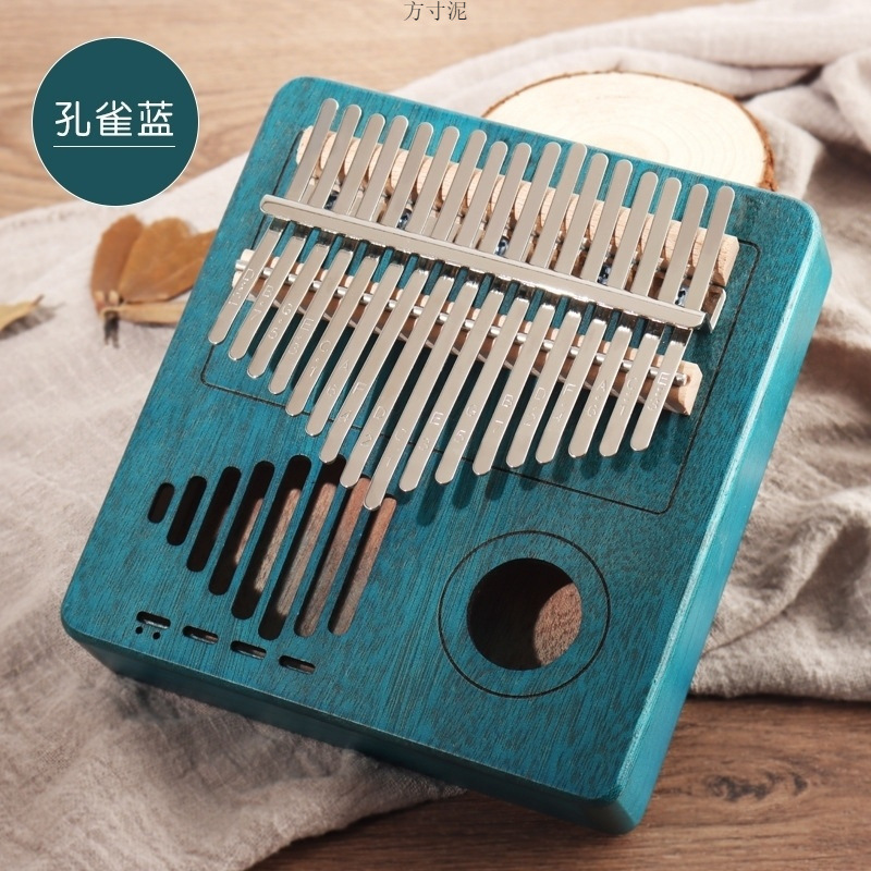 Kalinbaqin 17-tone 21-tone finger piano African musical instrument children's adult musical instrument factory cross-border wholesale