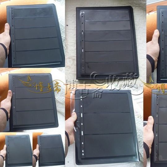 Нейтральная 9-отверстийная стандартная страница для альбома марок альбом для банкнот с перфорацией десять страниц в упаковке 9-отверстийный тип