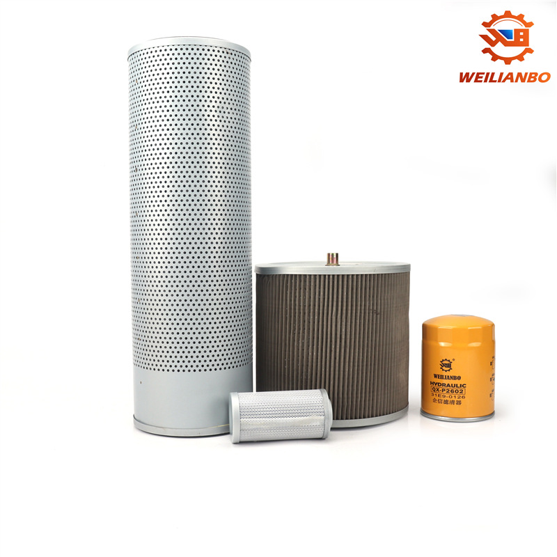 Excavator Hyundai R215Vs/225Vs Cummins Oil Diesel Air Filter Hydraulic Oil Full Vehicle Maintenance Parts