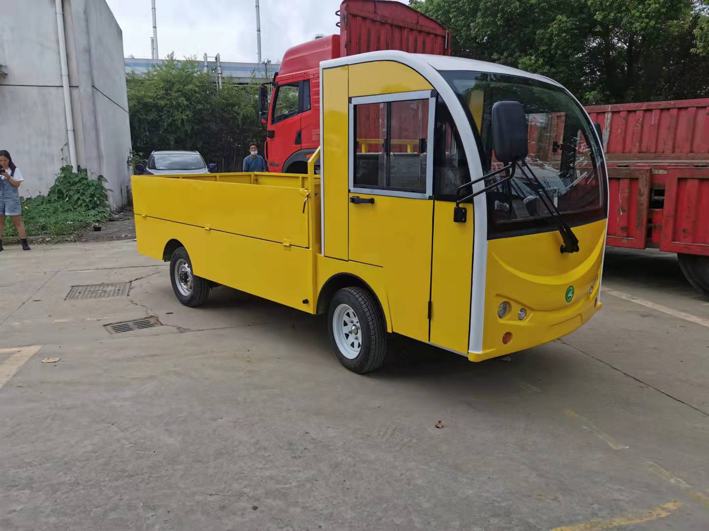 Электрические грузовики Lekai Shide на 2 тонны, подходят для работы на заводе