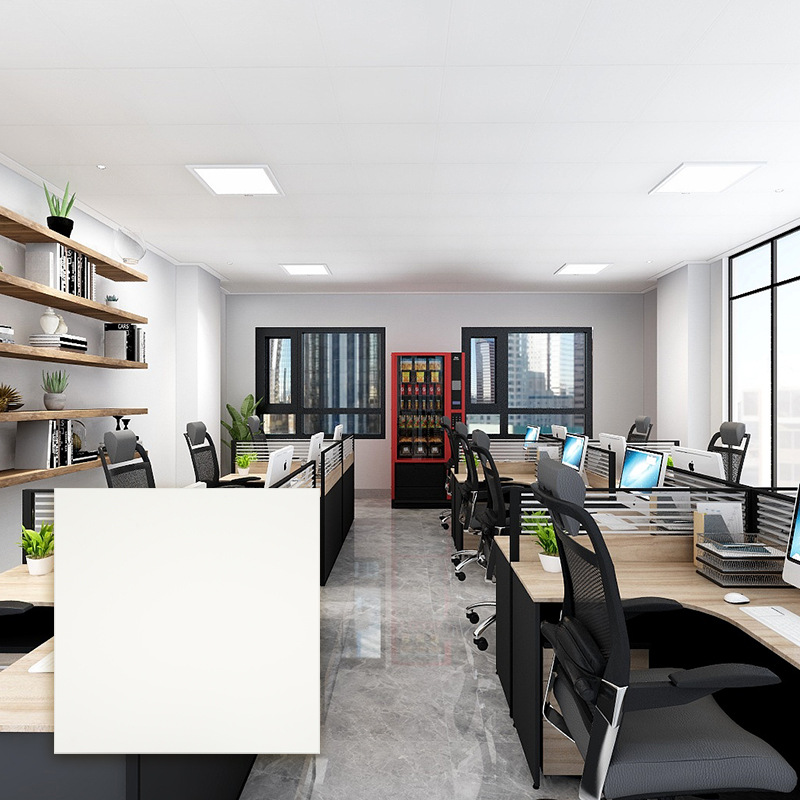 Integrated ceiling aluminum alloy gusset engineering shopping mall hospital school 600600 large plate full set of accessories manufacturers sell