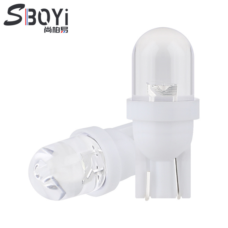 Автомобильная T10 ширина света, внутренний свет, светодиодный круглый свет, чтение, задний свет, маленький свет