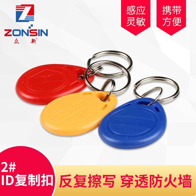 Карта T5577 для копирования ID доступ контроля с повторным стиранием, брелок 125K индукционная кнопка шифрования